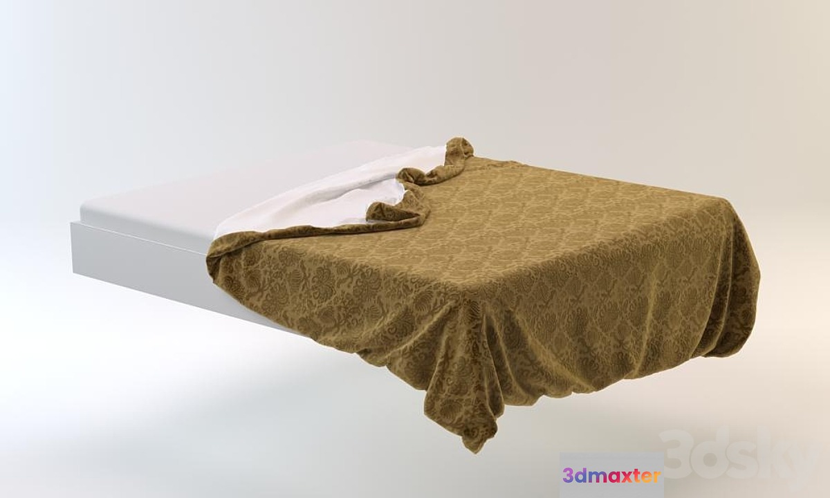Bedspread 3D Max
