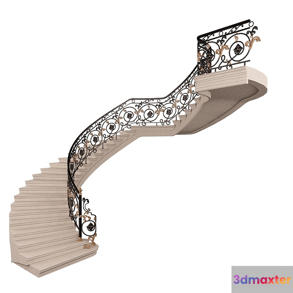 The ladder 3D Max