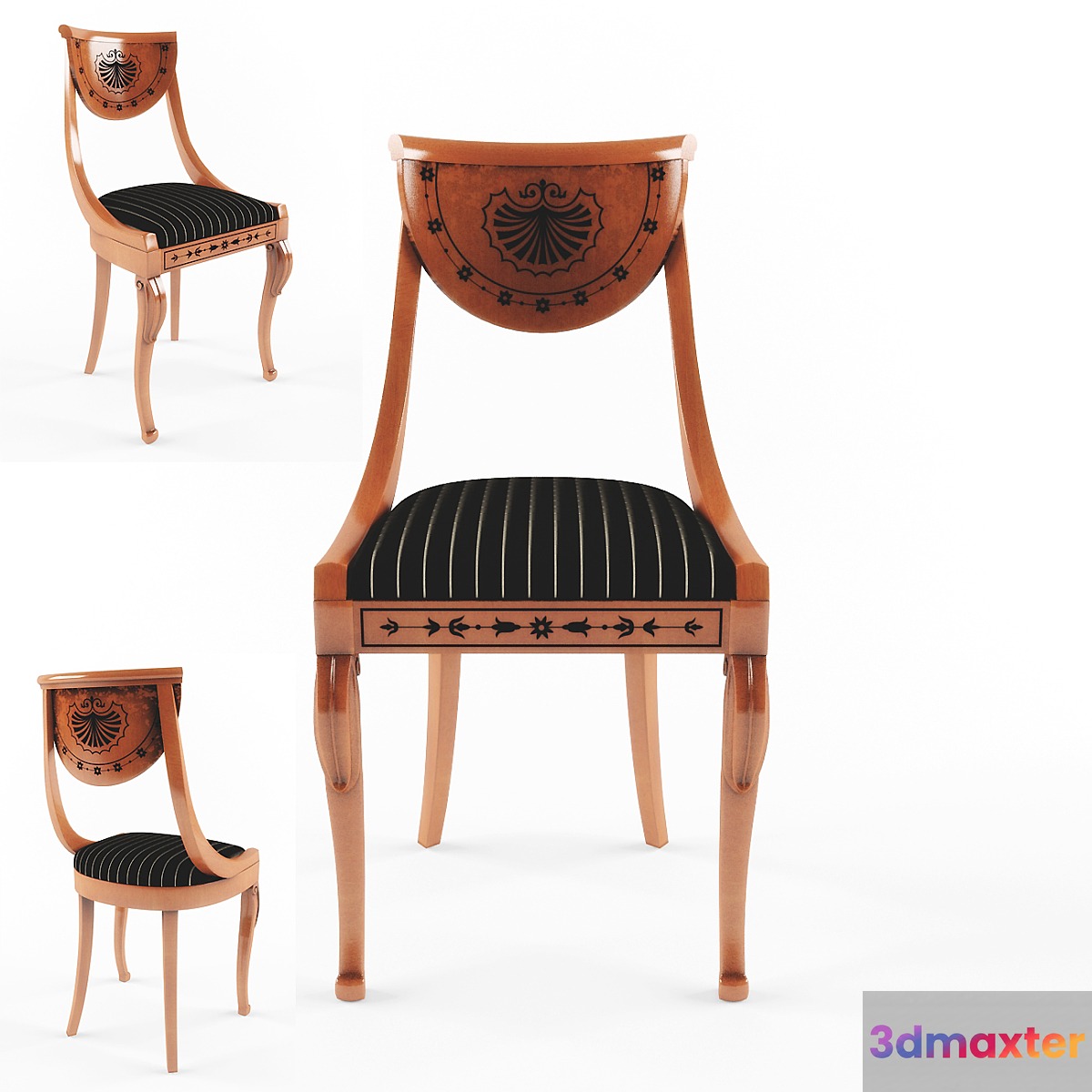 Sedia burano 3D Max