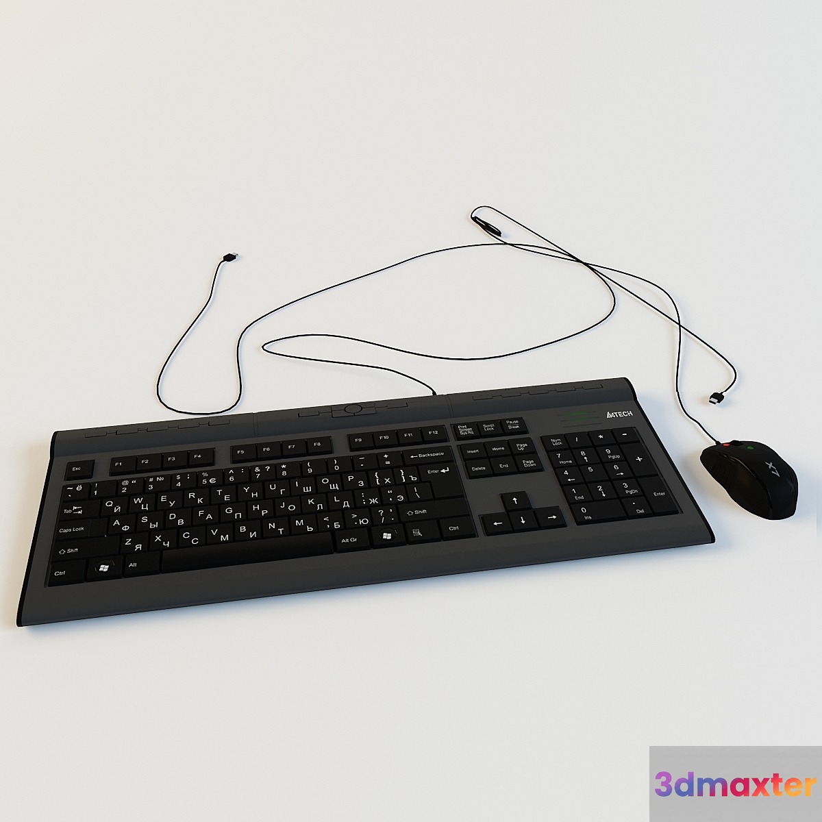 Keyboard and mouse A4 Tech 3D Max