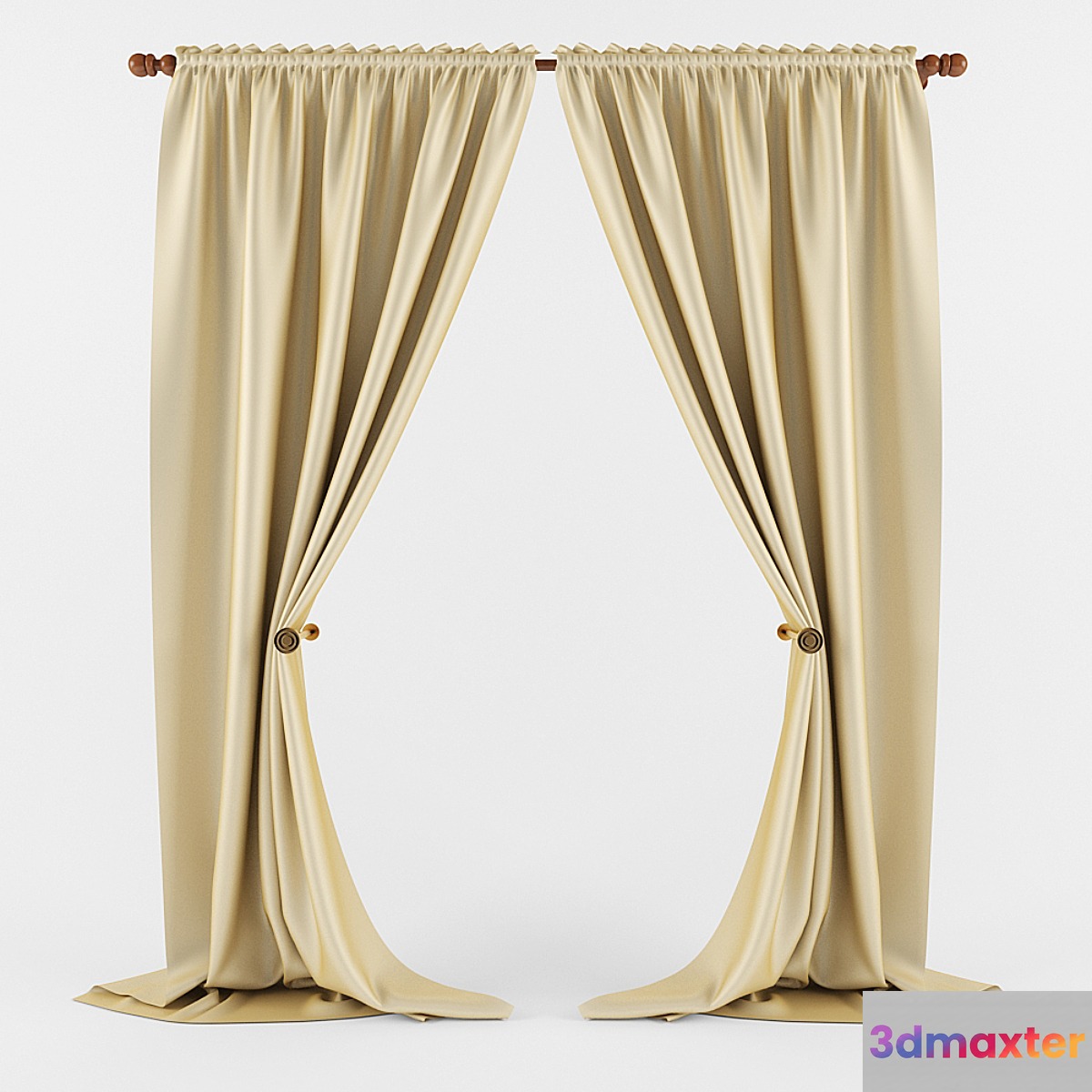 Curtain 3D Max