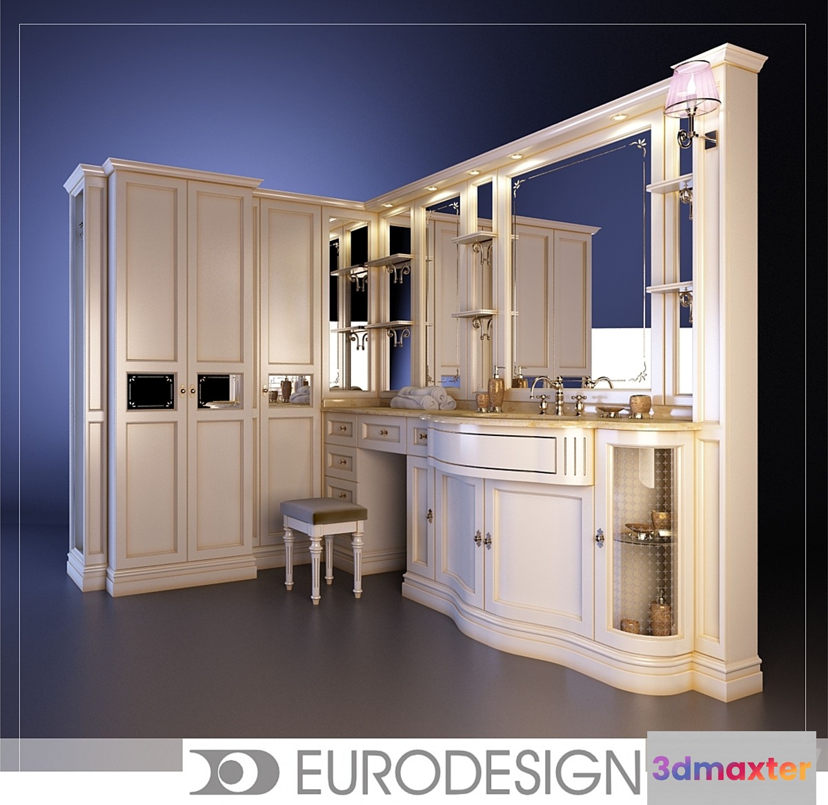 Eurodesign _ IL Borgo Comp. 3D Max