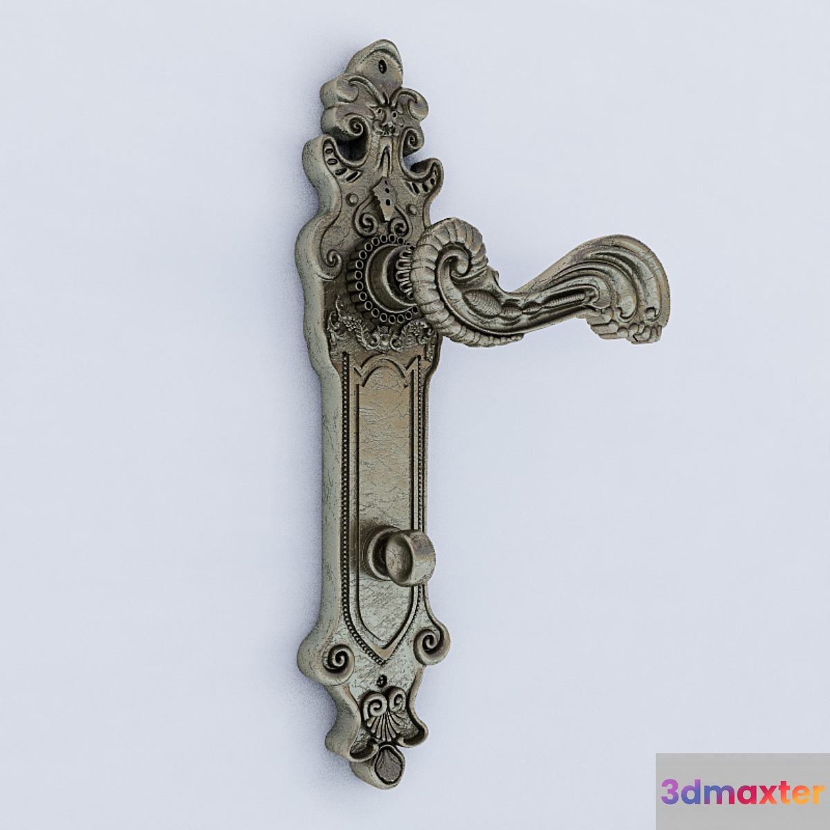 door handle 3D Max