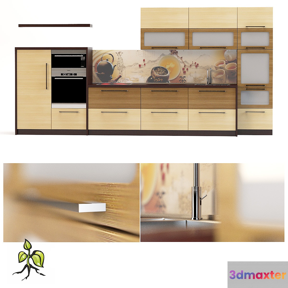 Verno Cucine _ Mia 3D Max