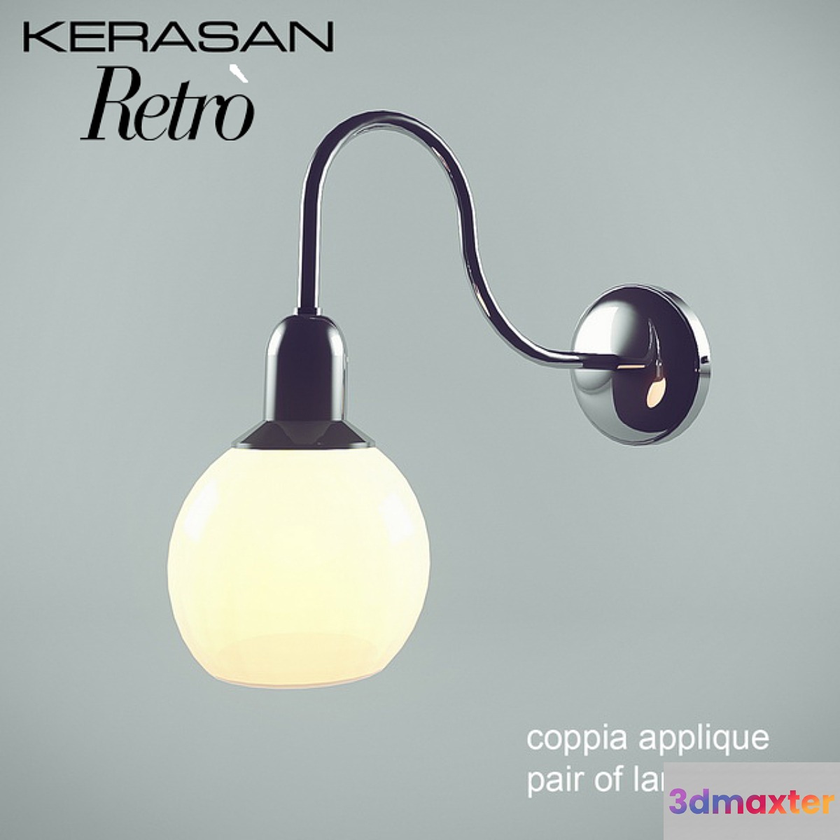 KERASAN _ coppia applique 7312