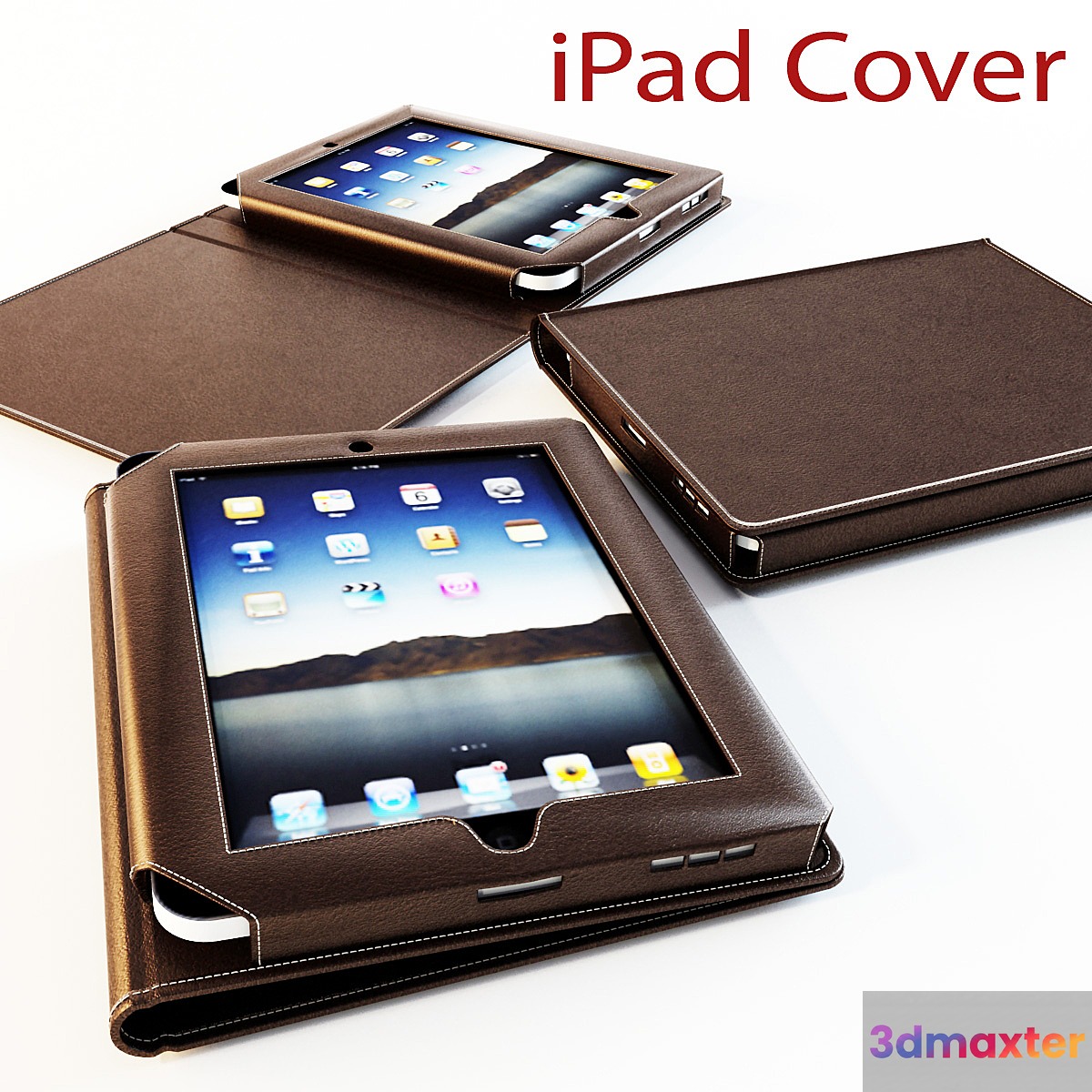 Leather cover for iPad
