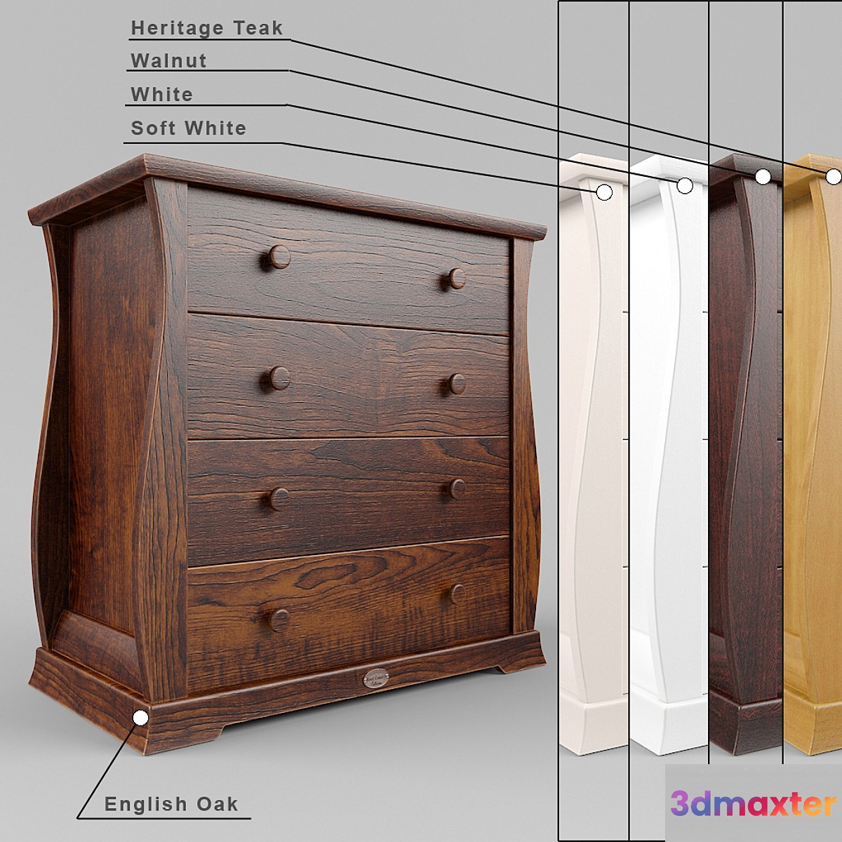 Boori Country Sleigh 3D Max