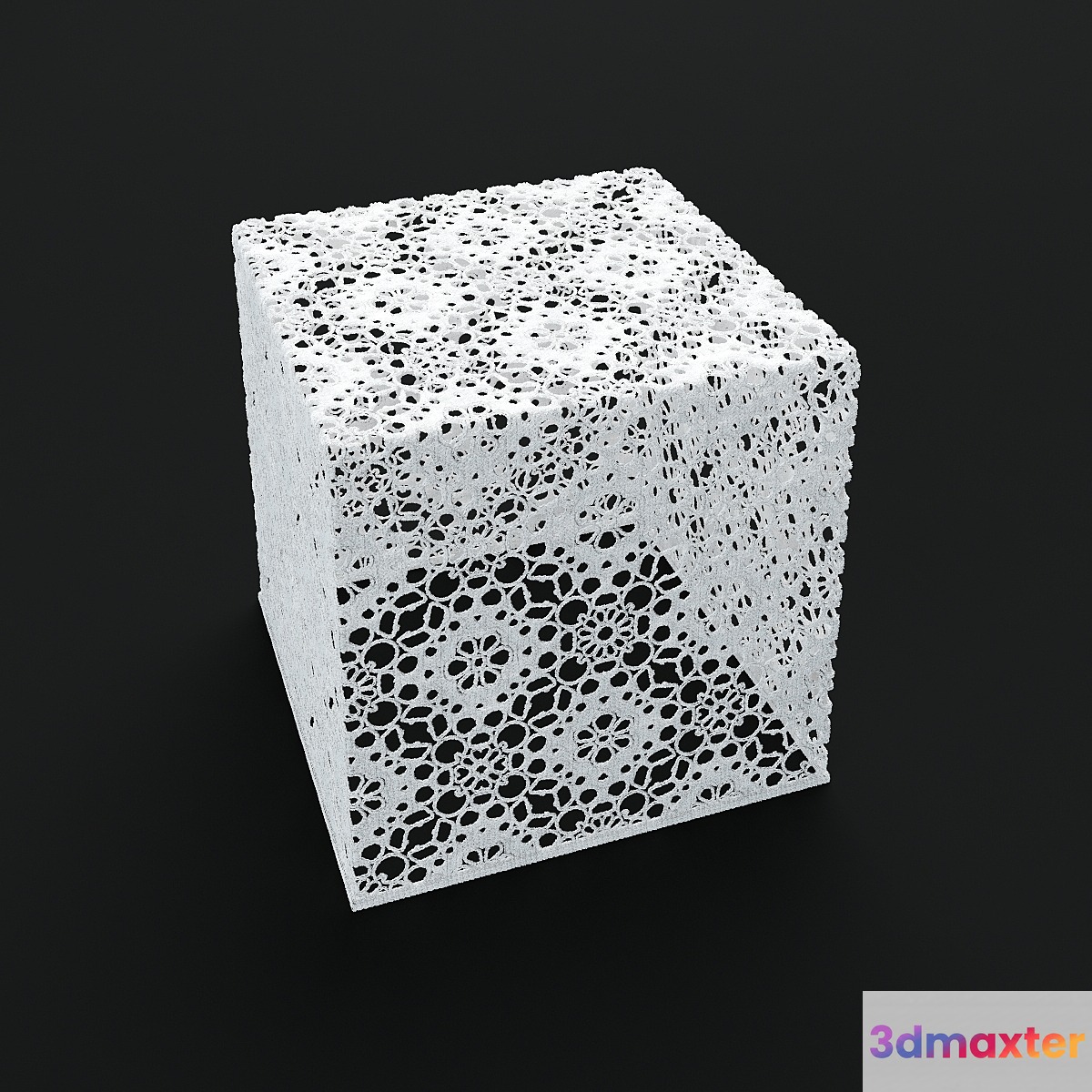 Mooi _ Crochet table 3D Max