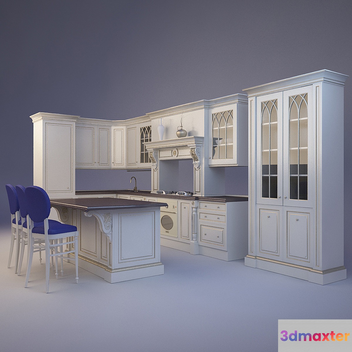 Kitchen 3D Max