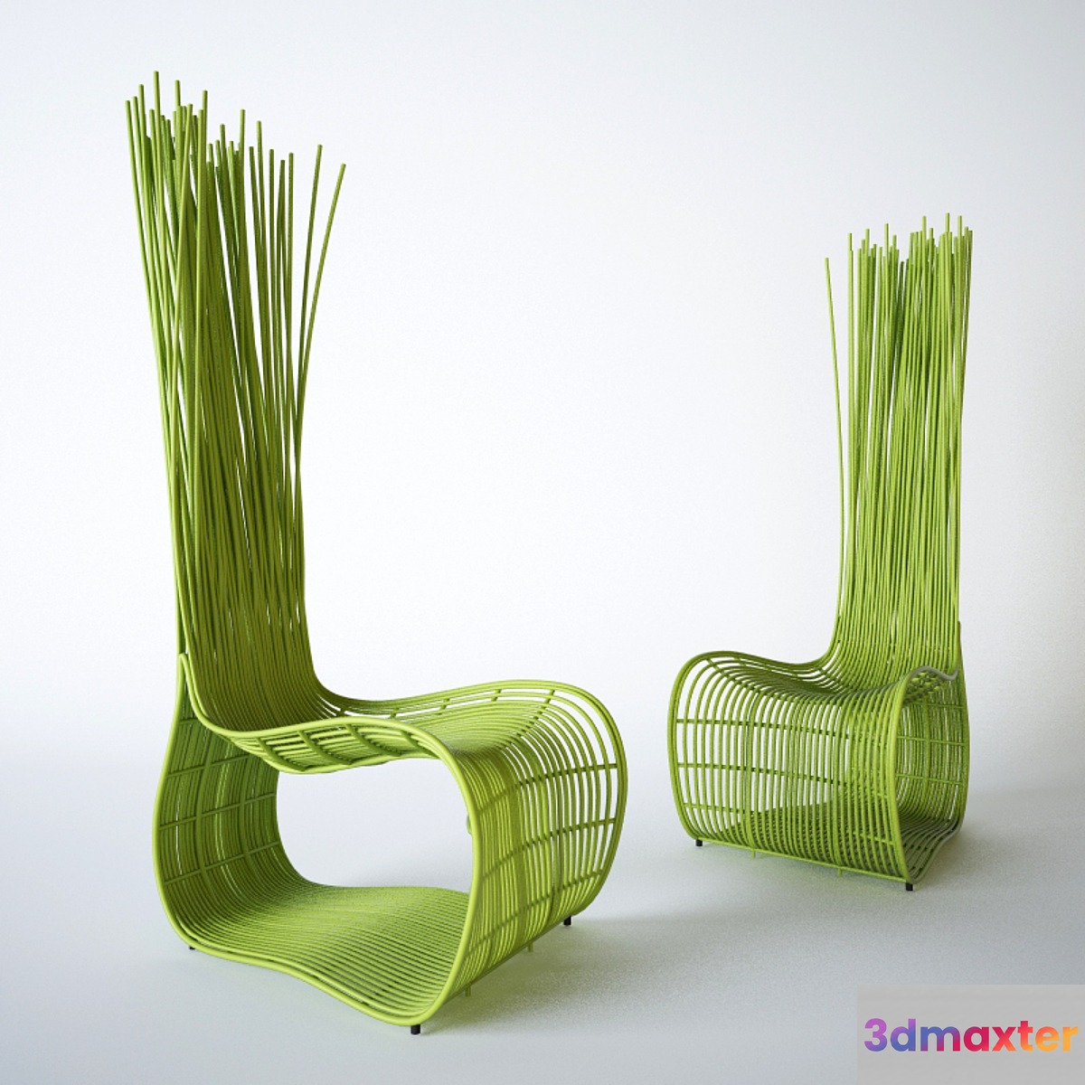 Yoda  Easy Chair 3D Max