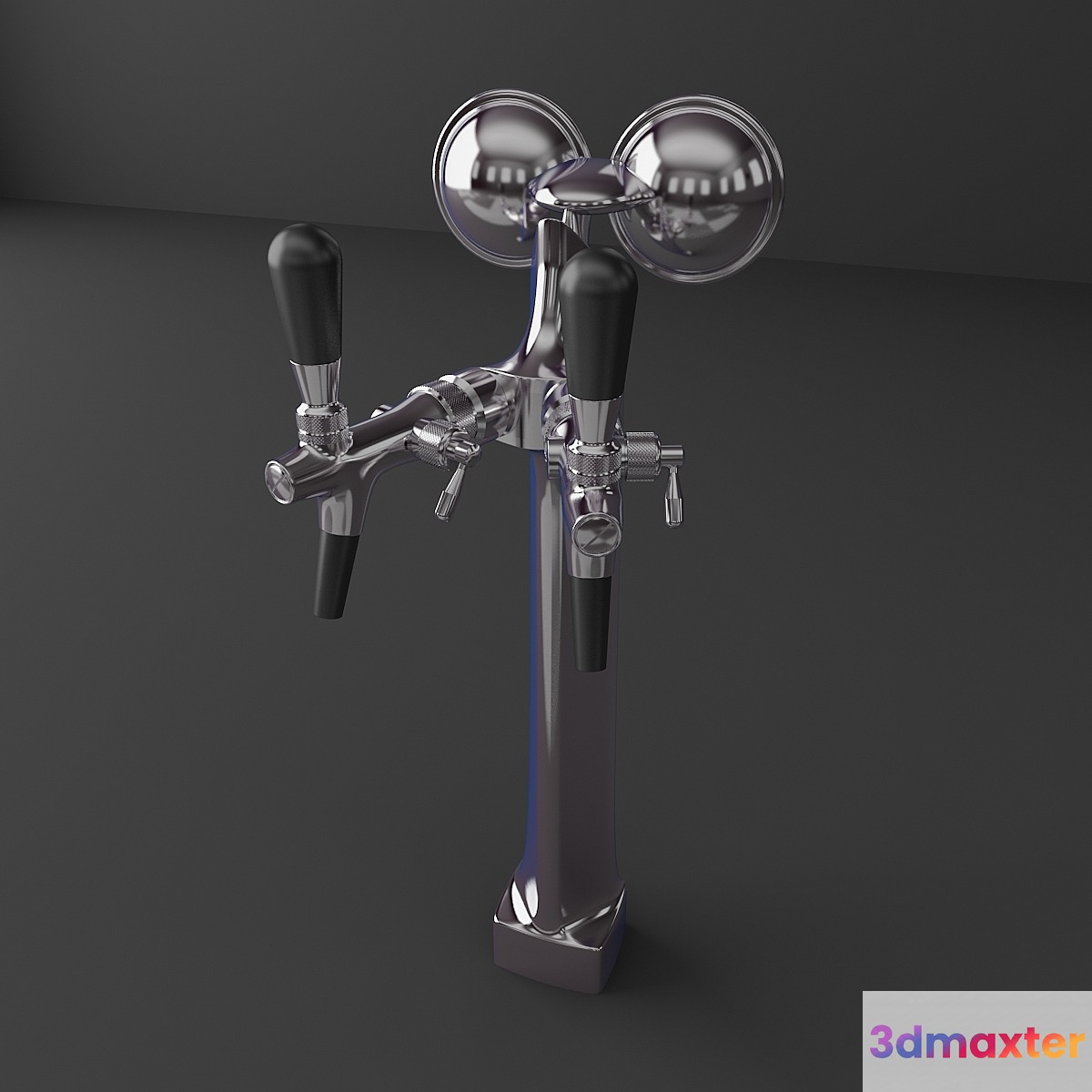 beer tower 3D Max