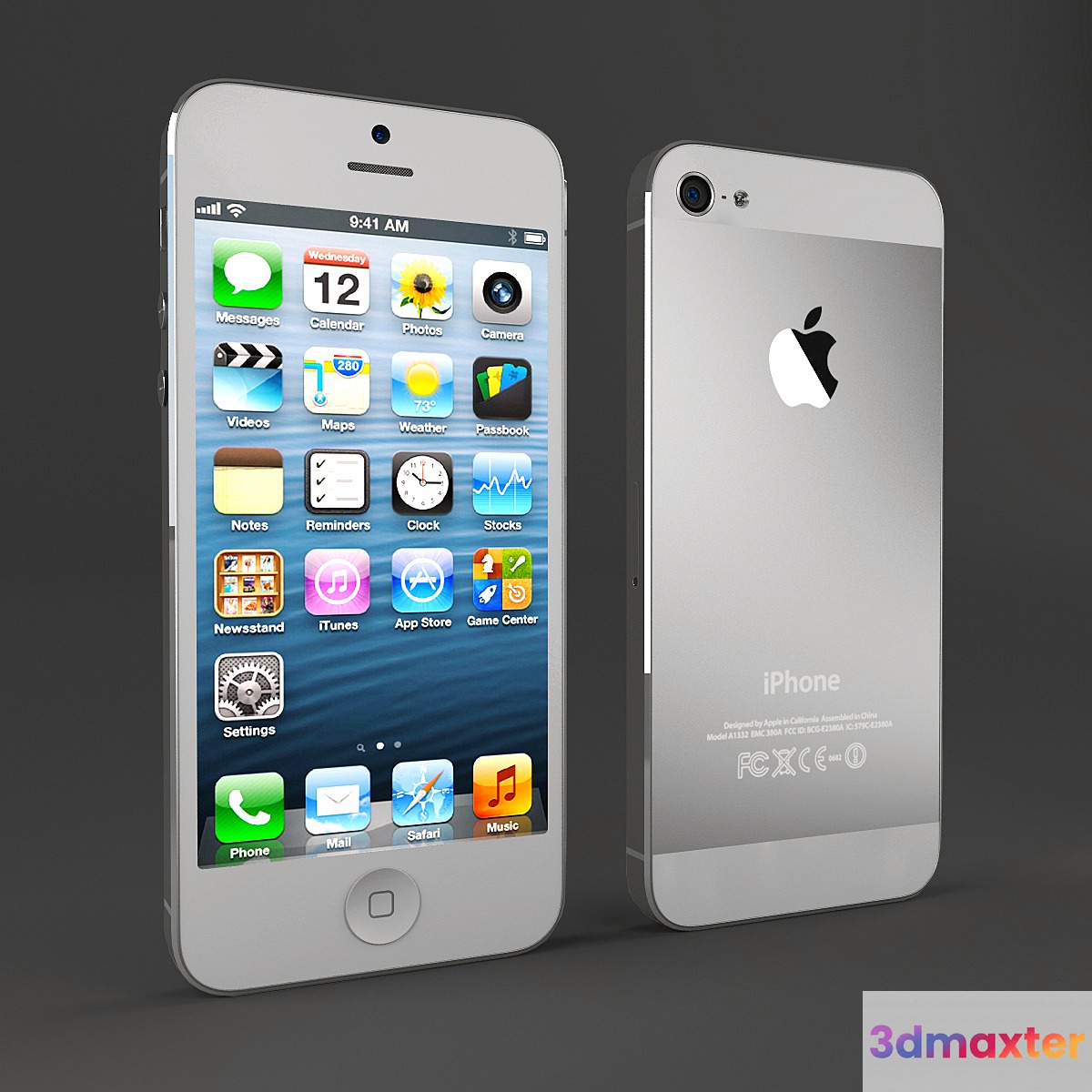 Apple Iphone 5 3D Max