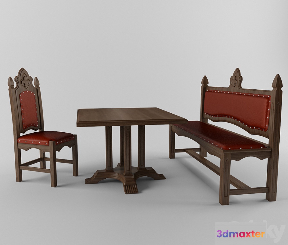 Furniture for restaurants 3D Max