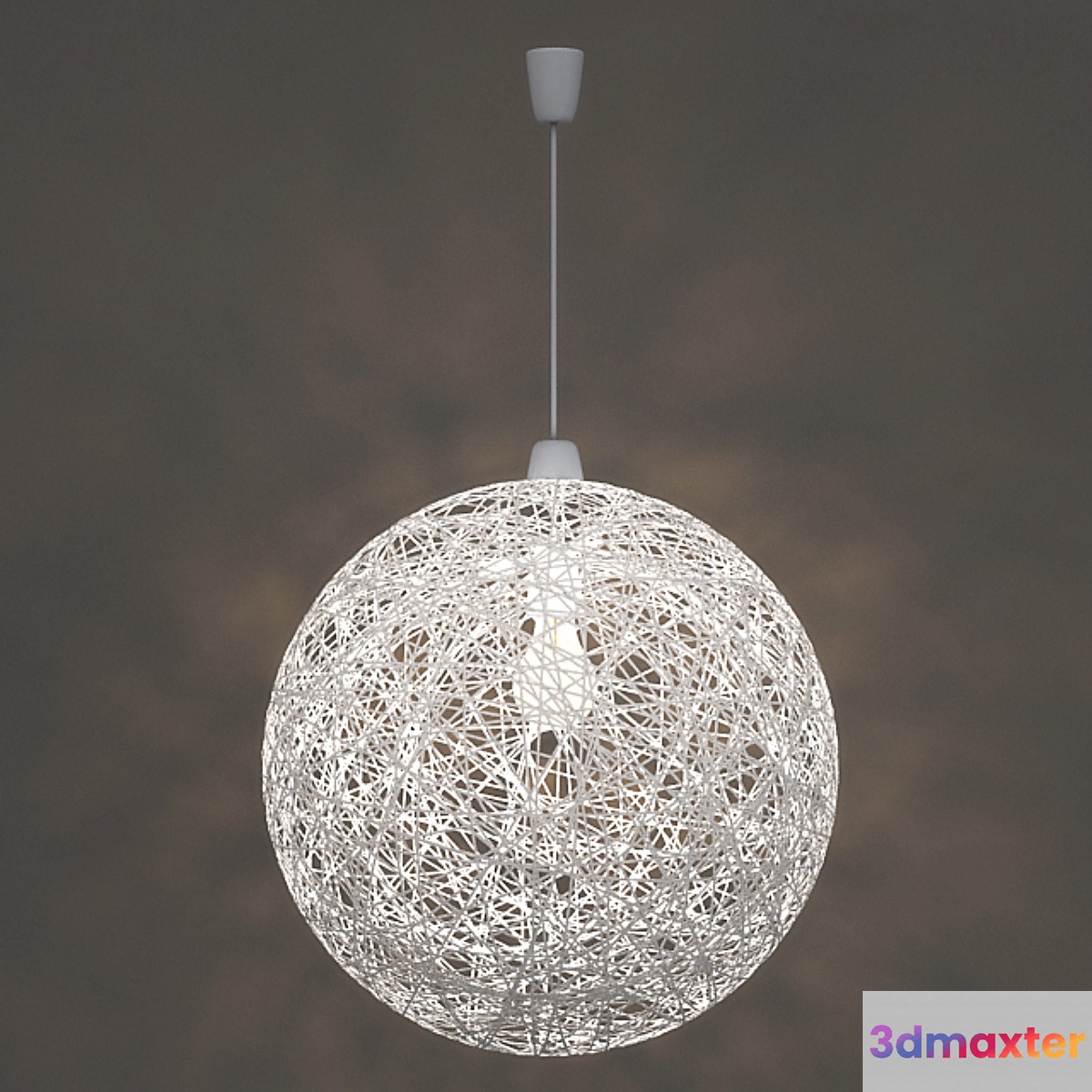 chandelier from threads