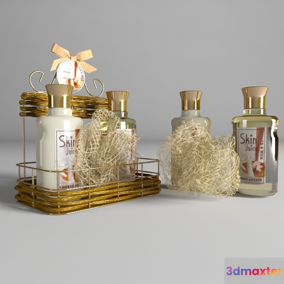 Shower set from Skin Juice 3D Max