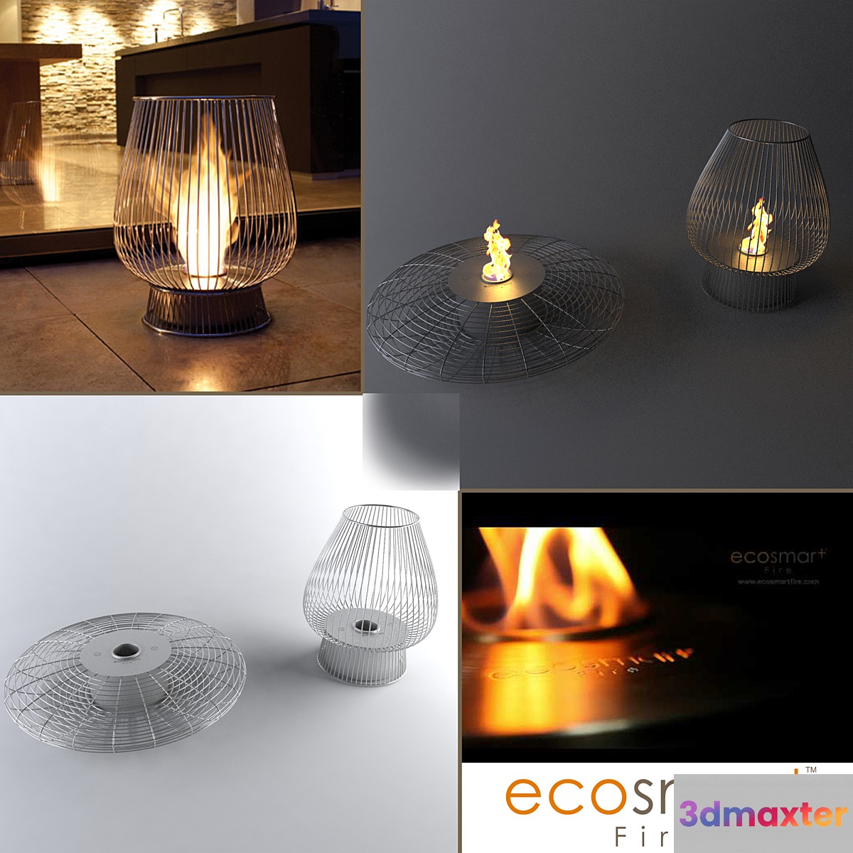 Ecosmart _ Atom and Bulb - No.2 3D Max