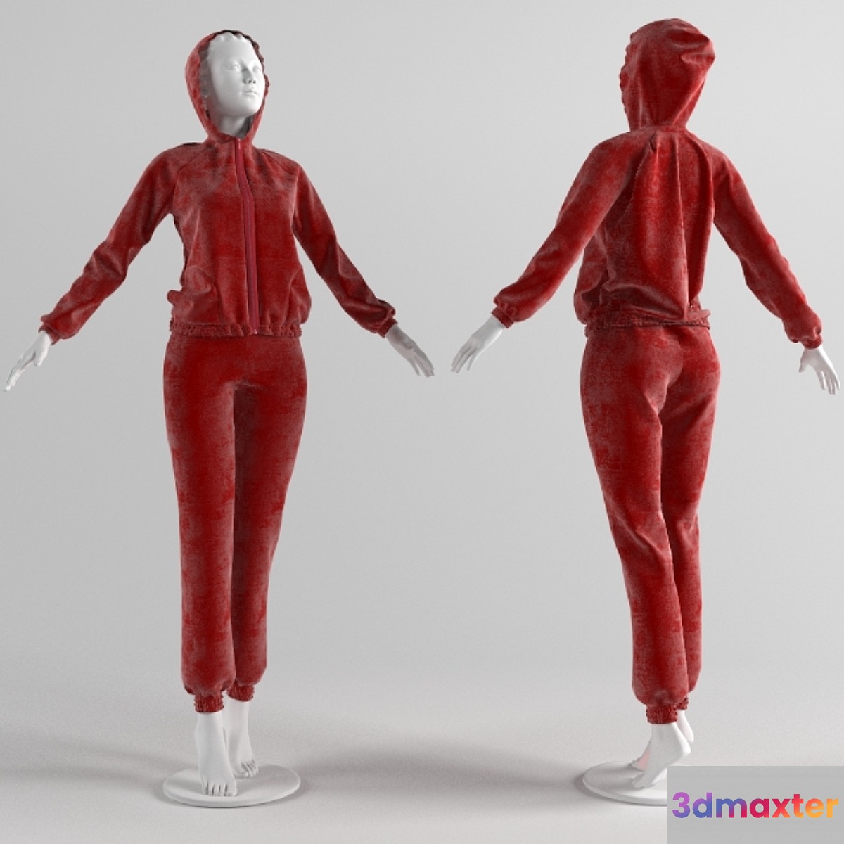 Sport suit 3D Max