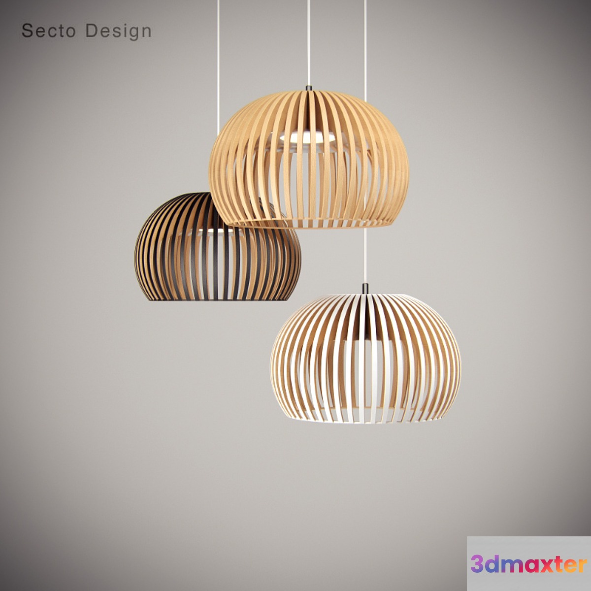 Secto Design _ Atto 5000 3D Max