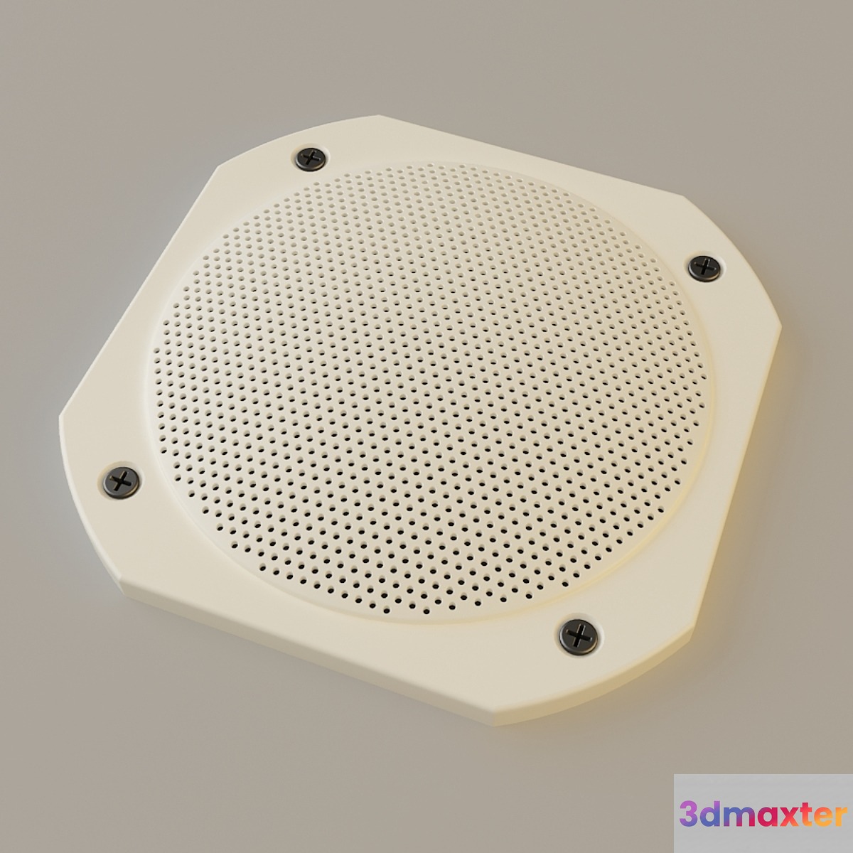 Speaker for a sauna. - No.2 3D Max