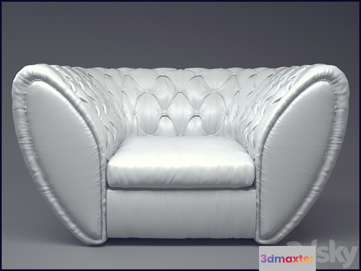 Armchair - No.14 3D Max