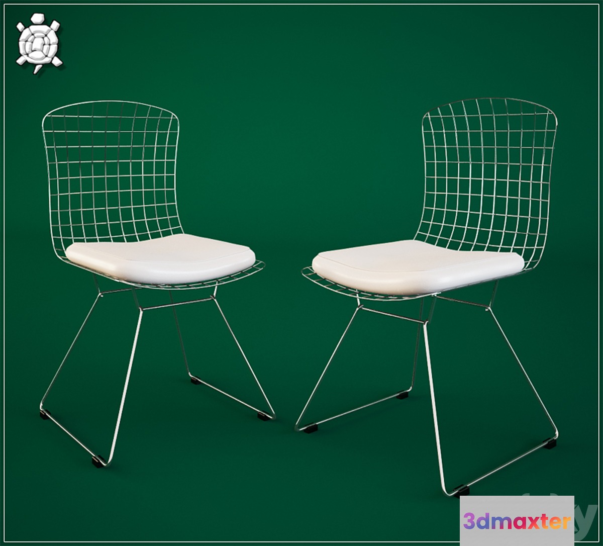Harry Bertoia 3D Max