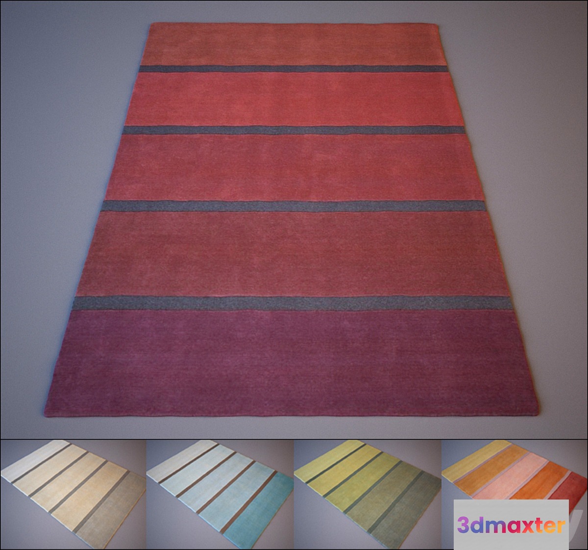 Brink Campman Rugs &_Luna stairs 3D Max