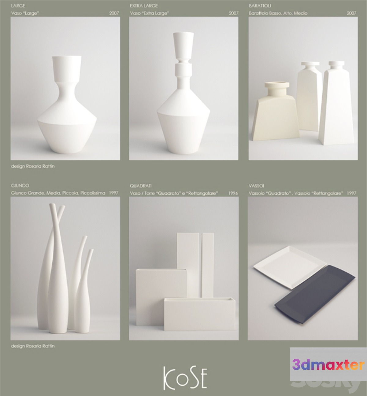 Kose 3D Max