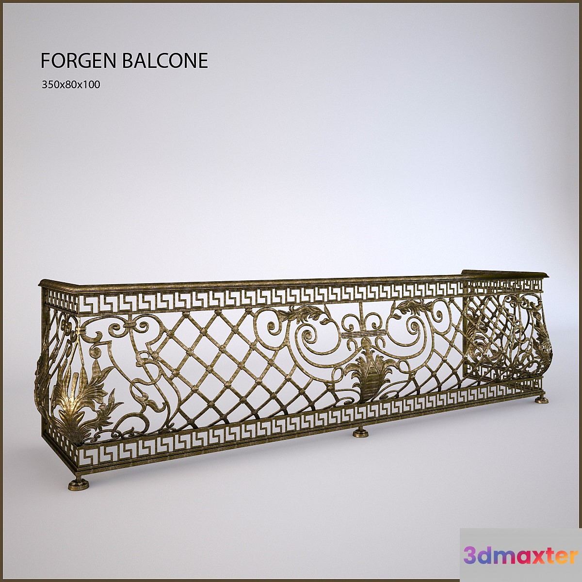 Forged balcony