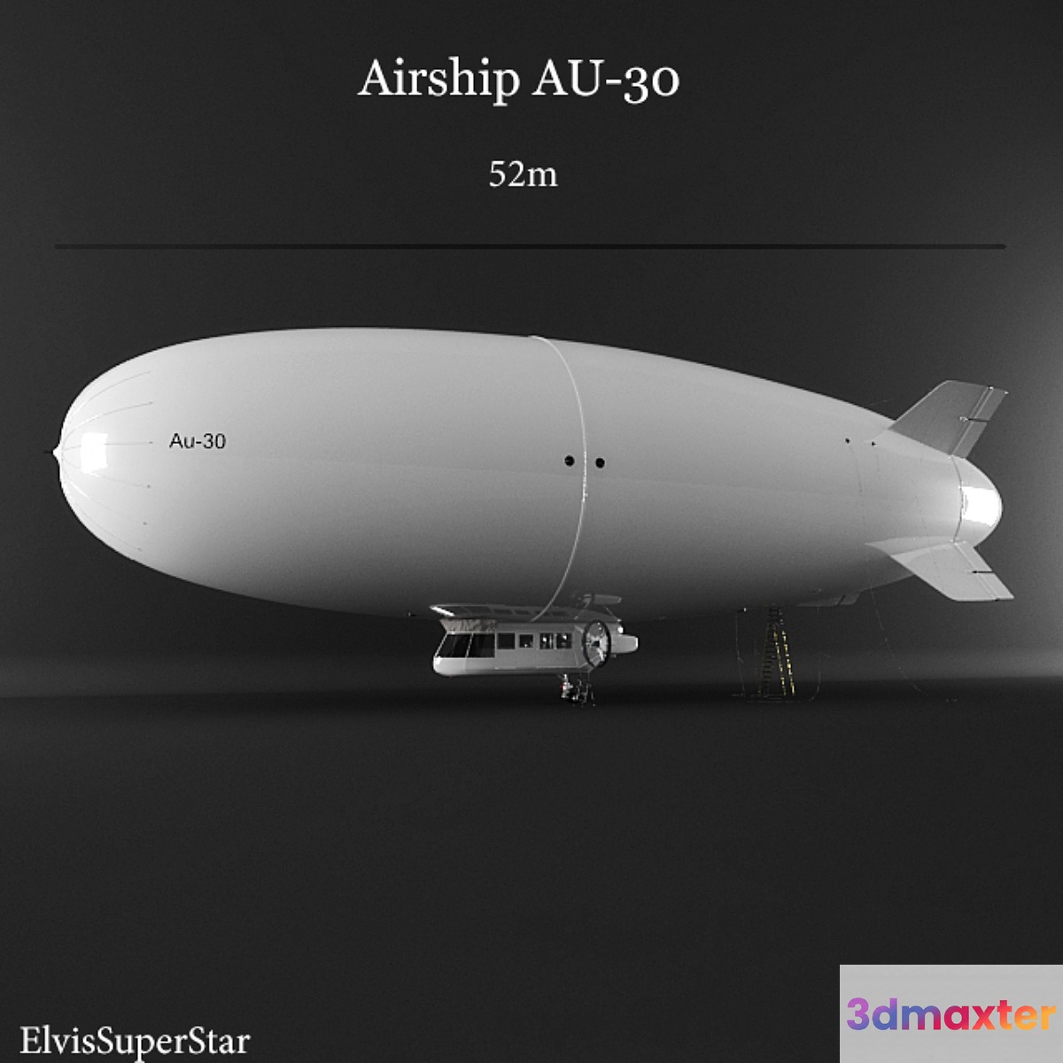 Airship AU-30 3D Max