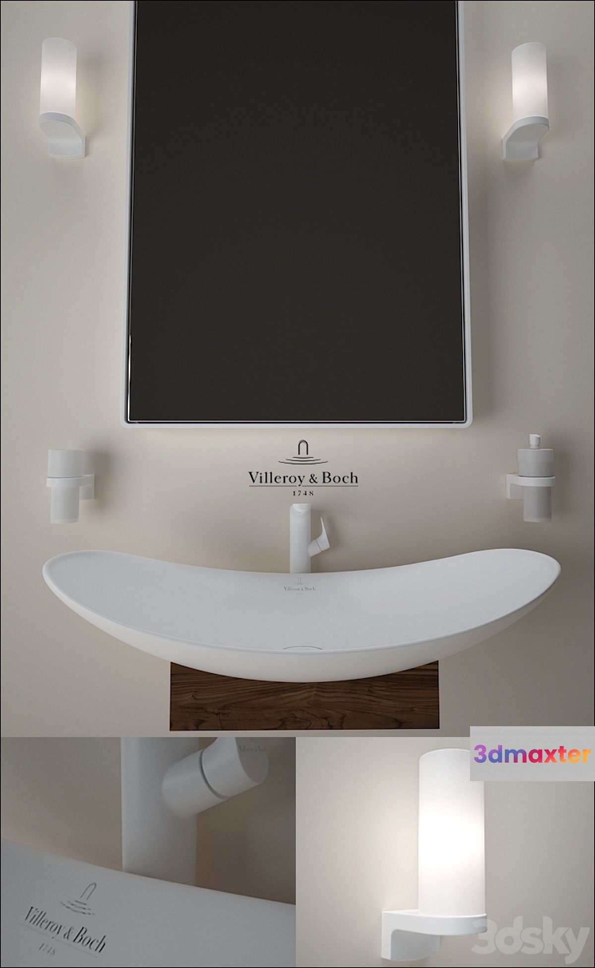 Villeroy & Boch _ L'Aura - No.2 3D Max