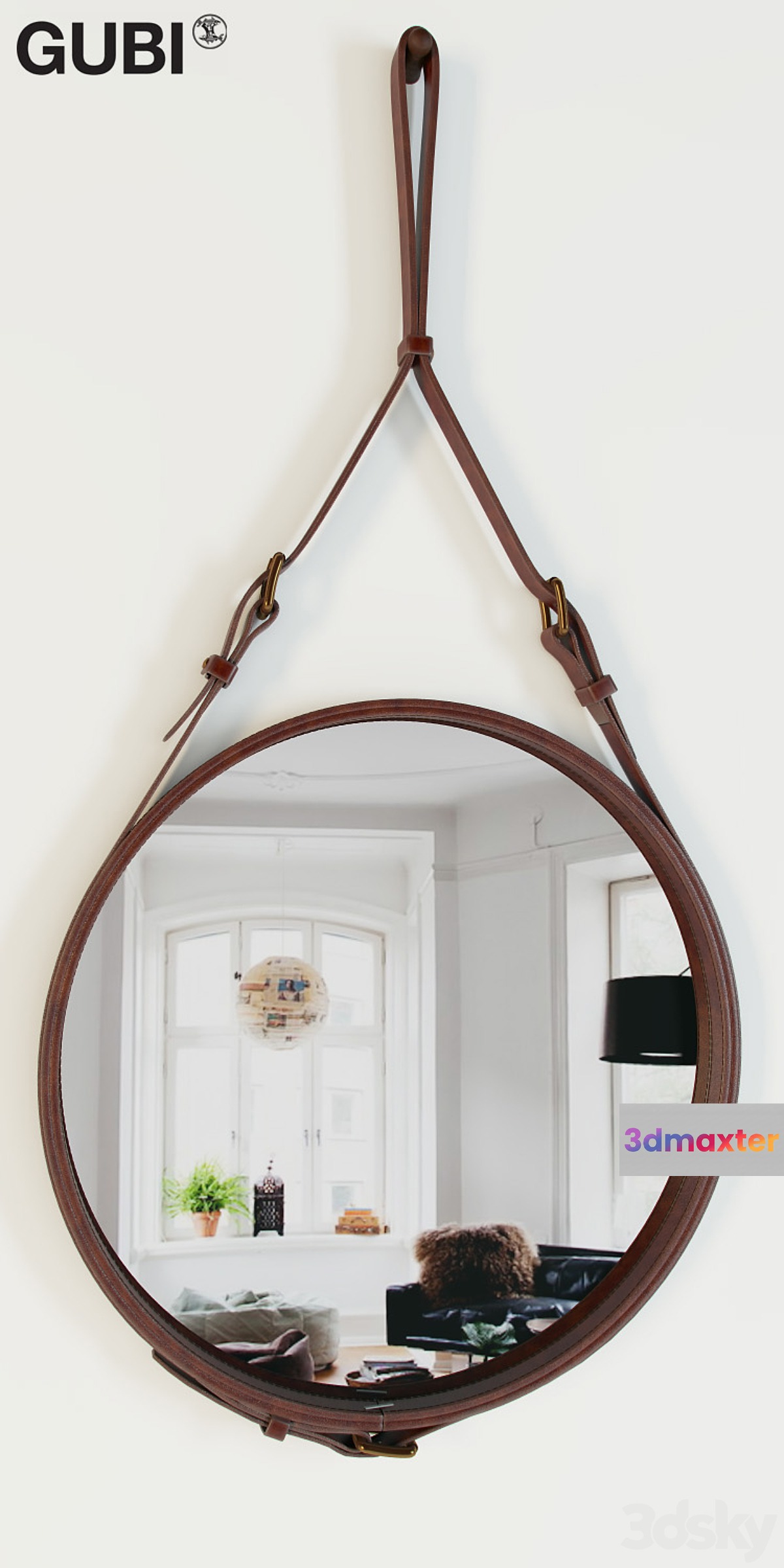 GUBI _ Adnet Circulaire L 3D Max