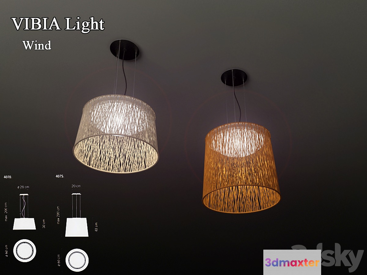 vibia _ wind 3D Max