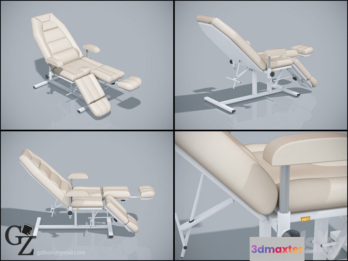Medicine sofa 3D Max
