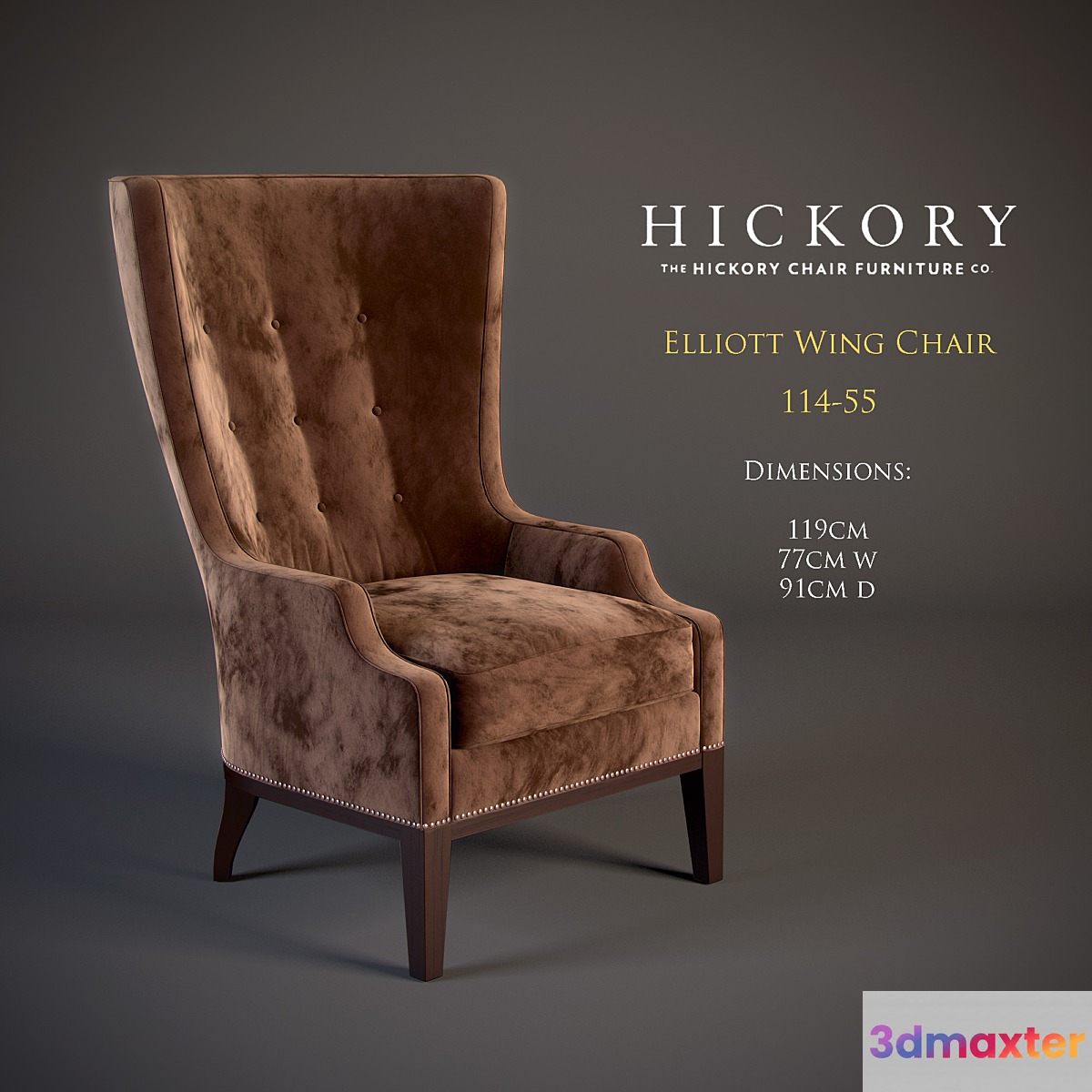HICKORY _ Elliott Wing Chair