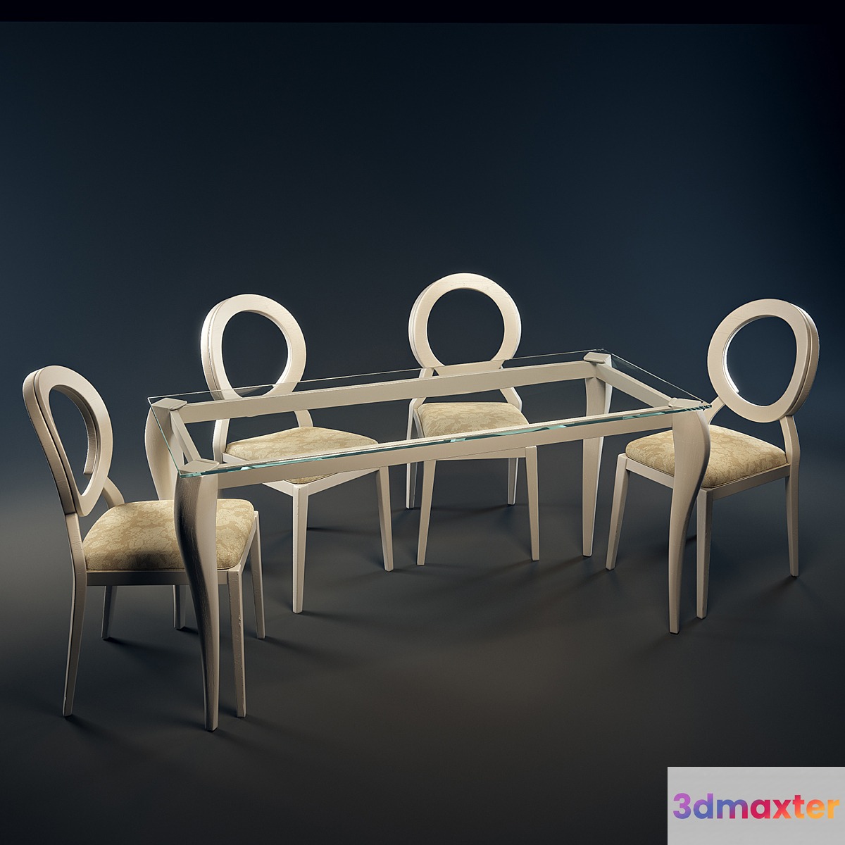Miniforms Audere semper Ghost and Magnolia 3D Max