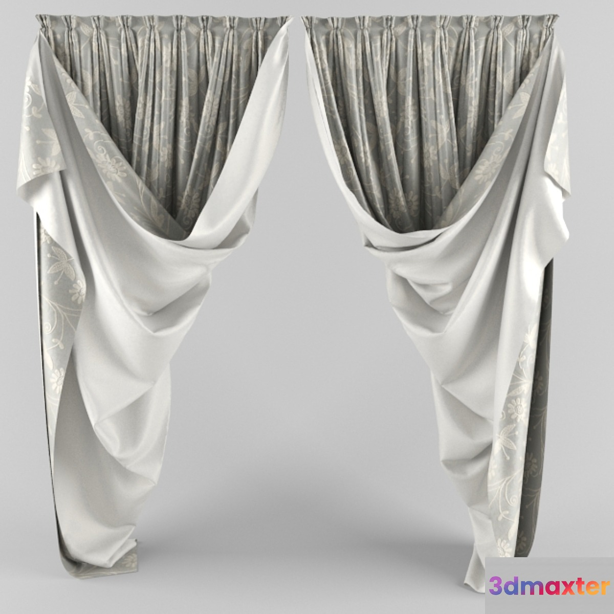 embroidered curtains