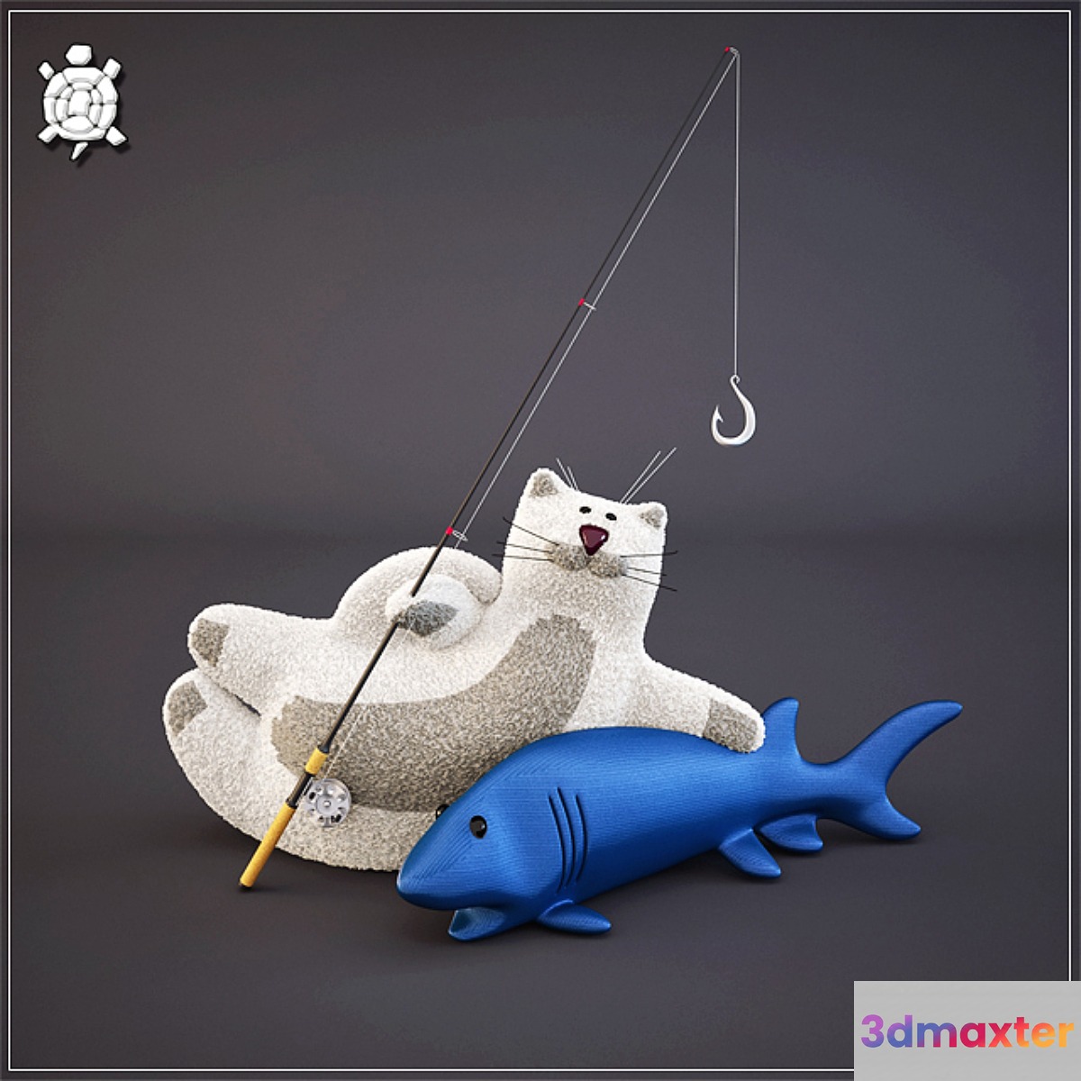 cat-fisherman