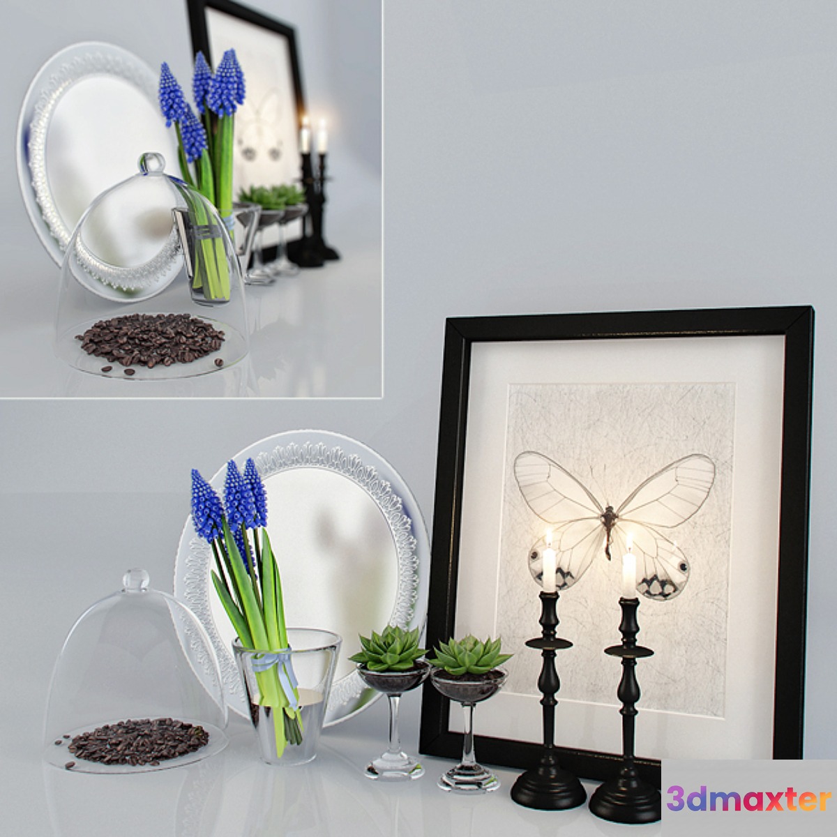 decorative set - No.3 3D Max