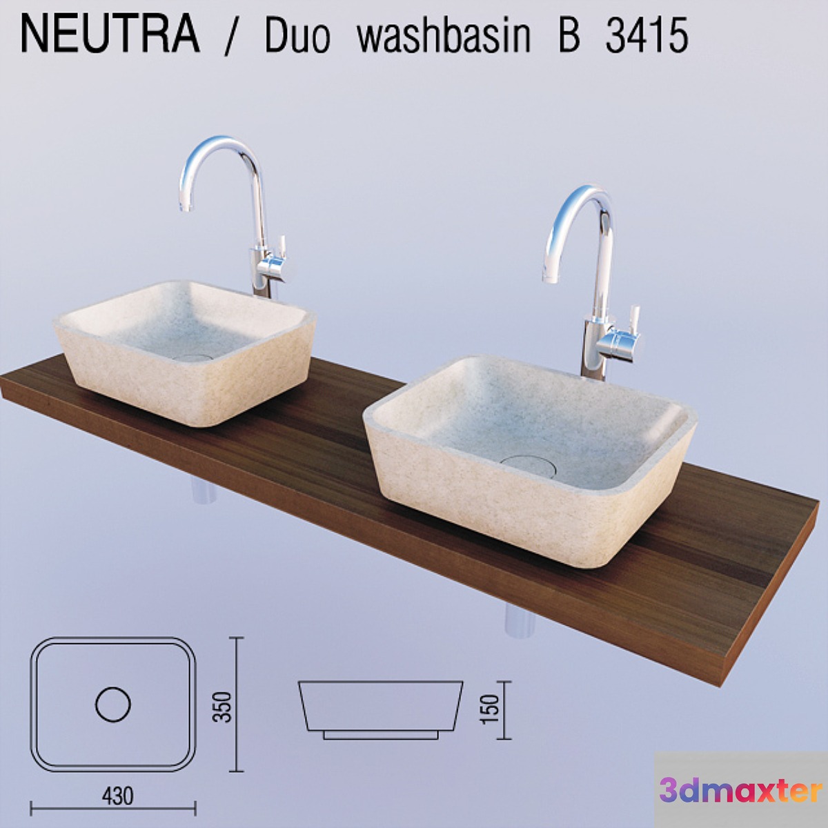 Neutra _ Moon Stone 3D Max