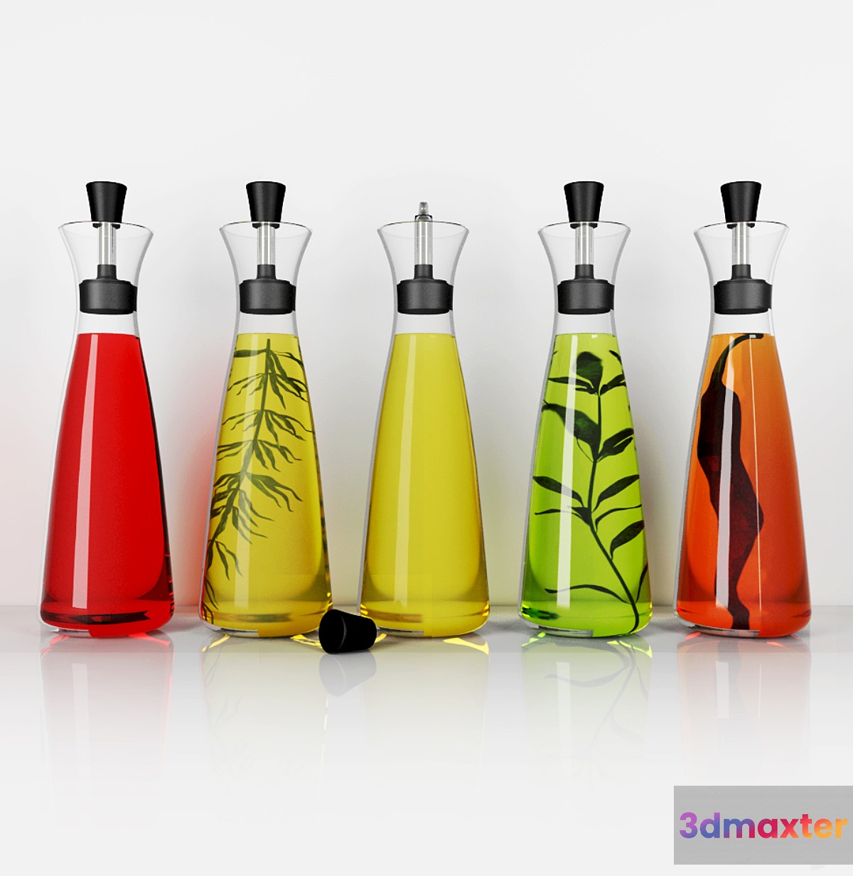 Oil _ Vinegar Carafe 3D Max