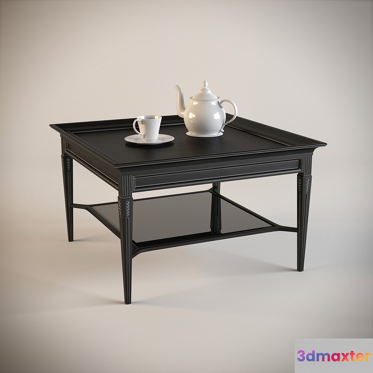 Coffee table 3D Max