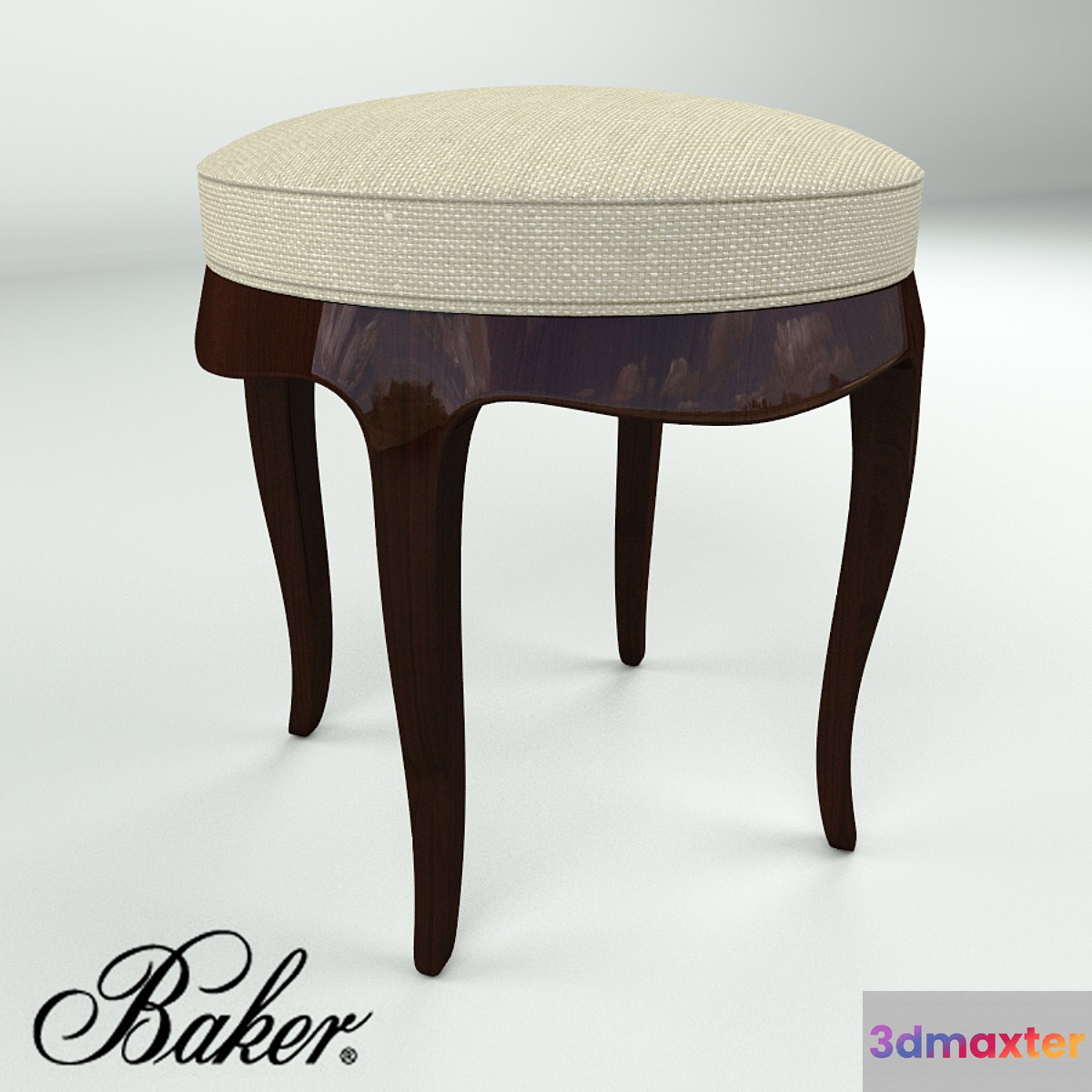 Baker 3482 VANITY STOOL 3D Max