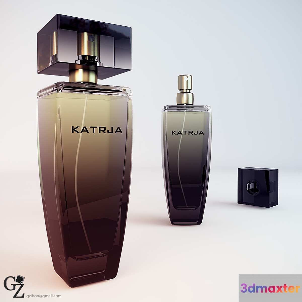 Katrja 3D Max