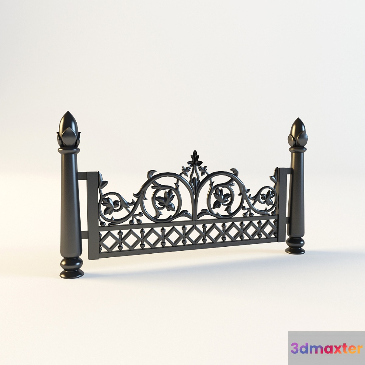 Lawn fence og 11 3D Max