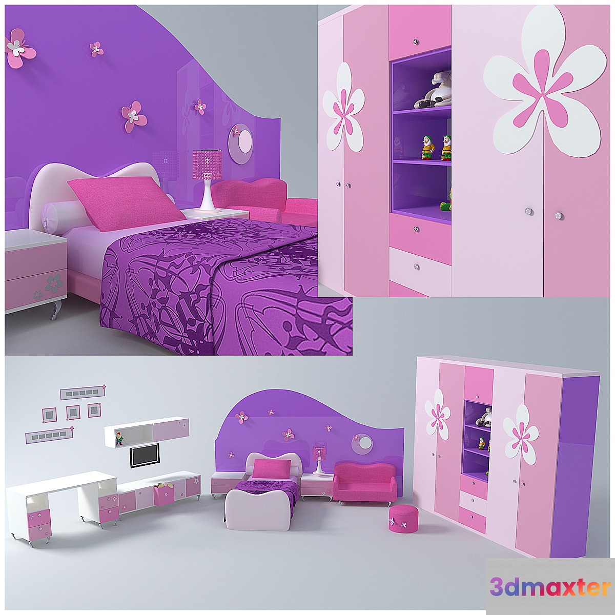 Nursery room for girls