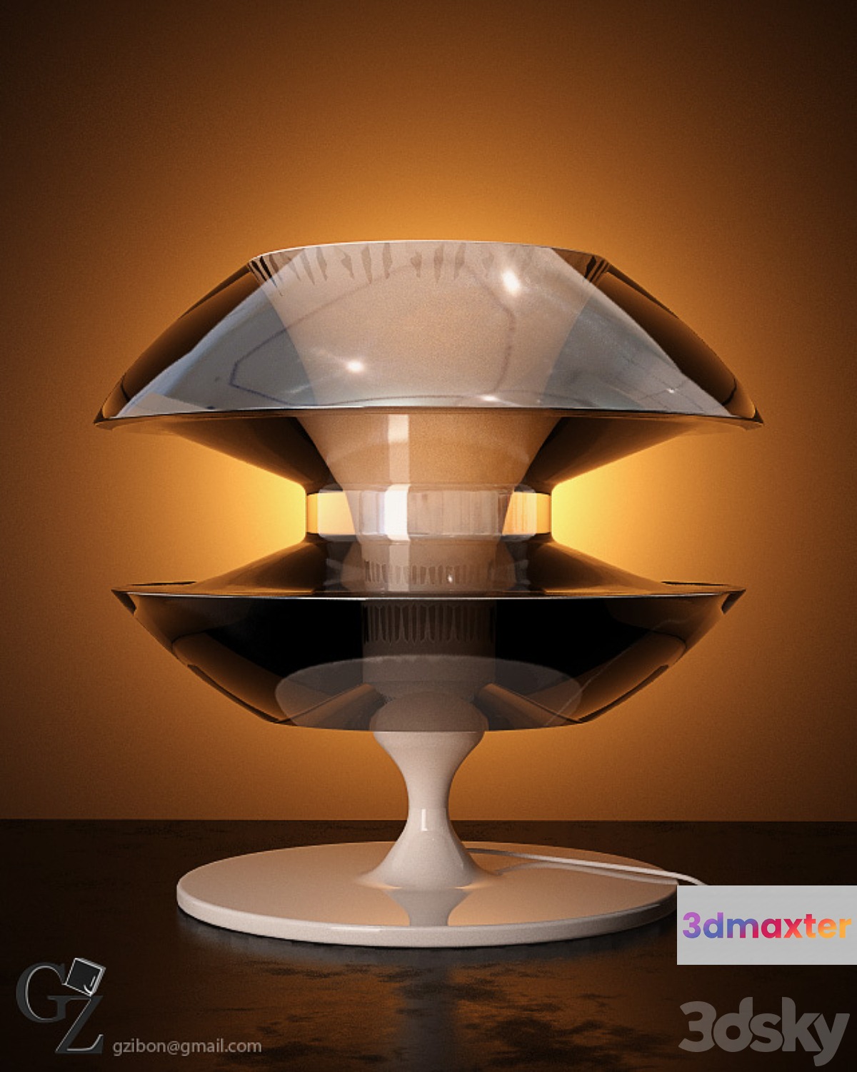 UFO ZIk 3D Max