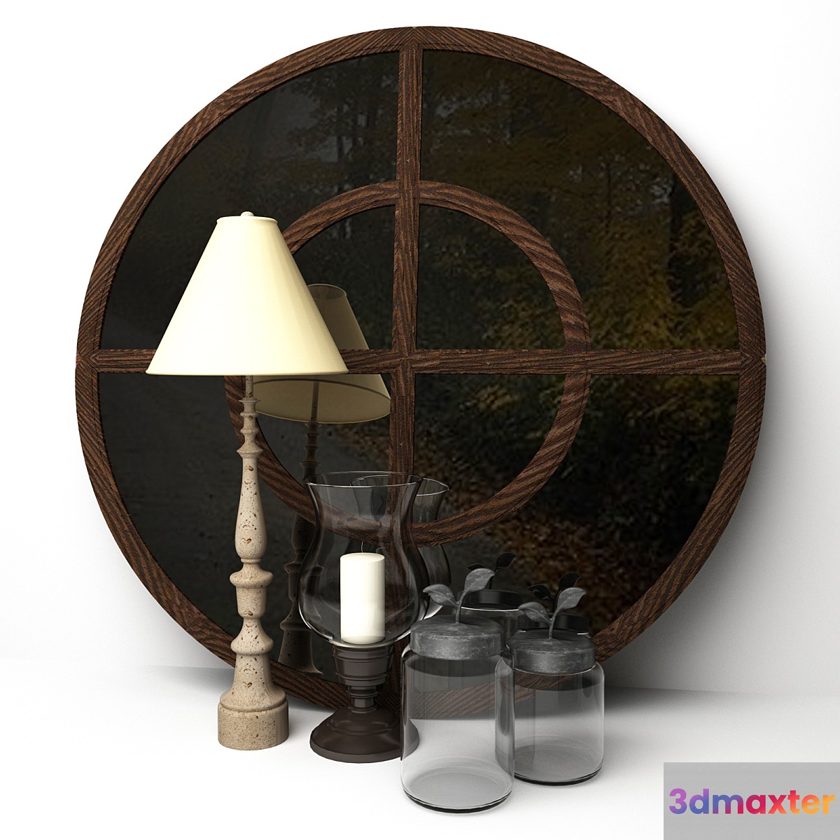Decorative set 3D Max