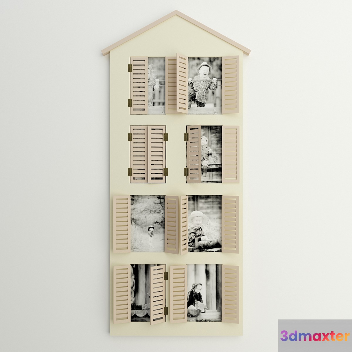 Frame for 8 photos of the 