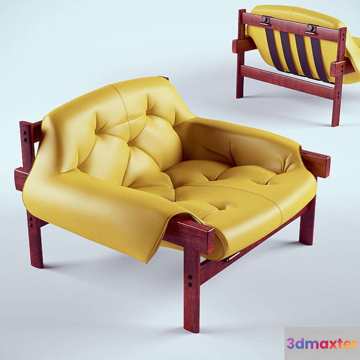 Vintage armchair 3D Max