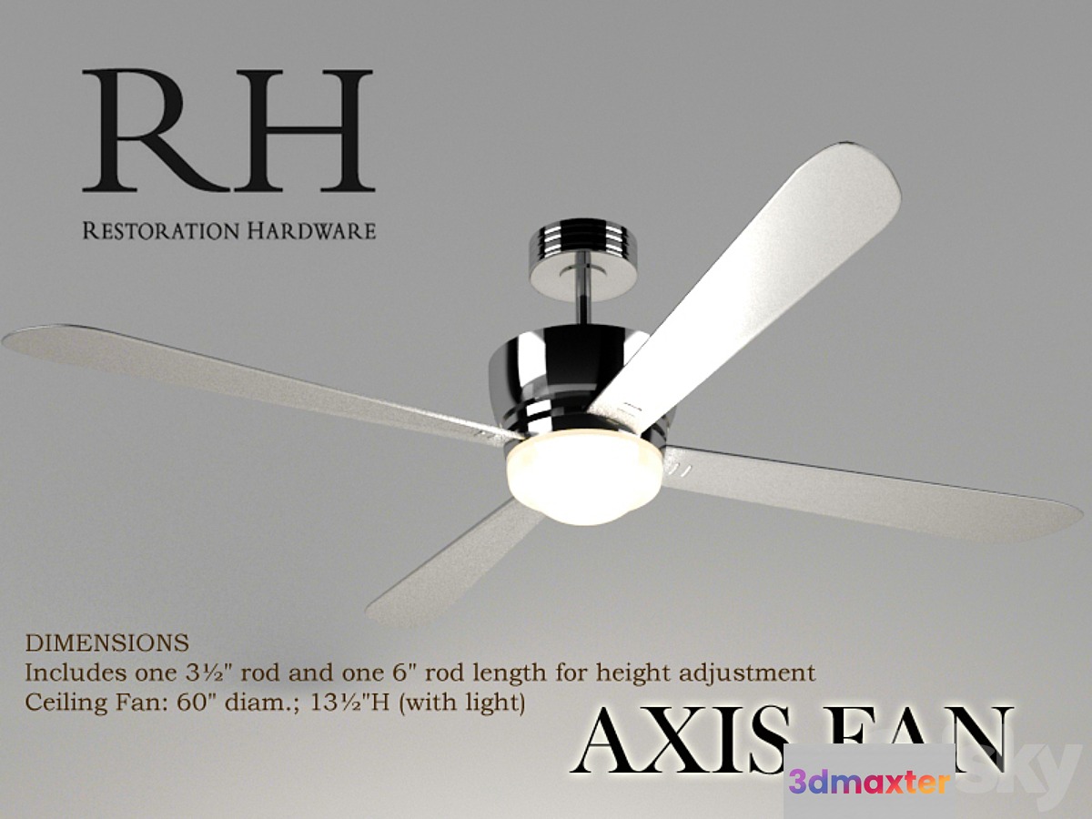 Restoration Hardware _ Axis Fan
